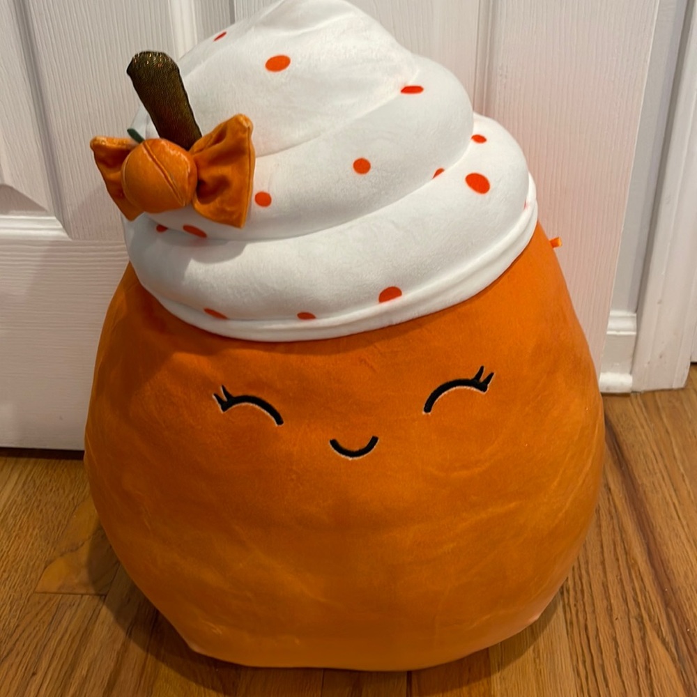 Pumpkin Spice Latte Squishmellow 16”